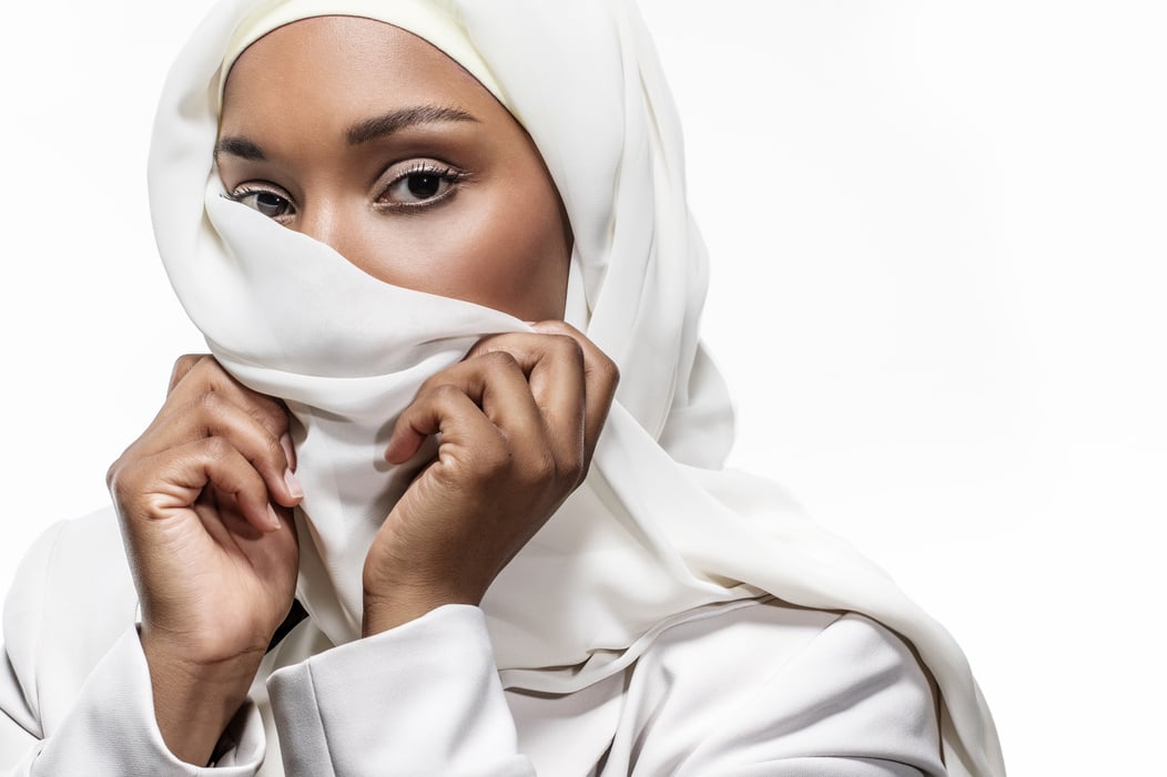 Beautiful Muslim Woman wearing hijab